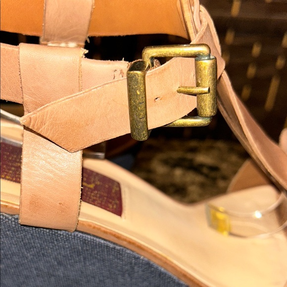 KALISTOGO 7 For All Mankind Elegant Tan Women's Sandals 8.5M - Picture 8 of 16